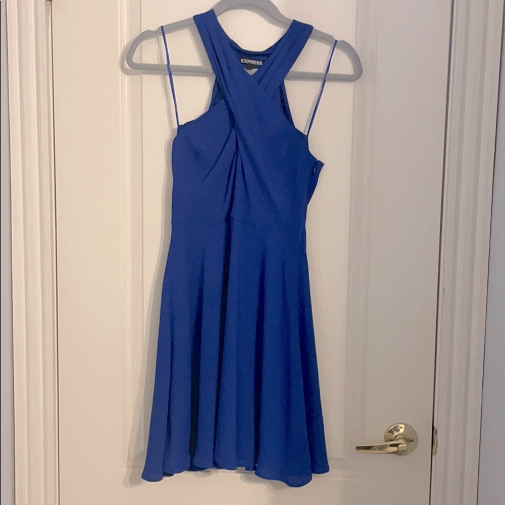 Crisscrossed Fit and Flare Mini